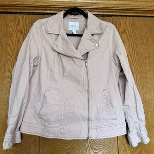 Old Navy Light Pink Denim Size Large Jacket